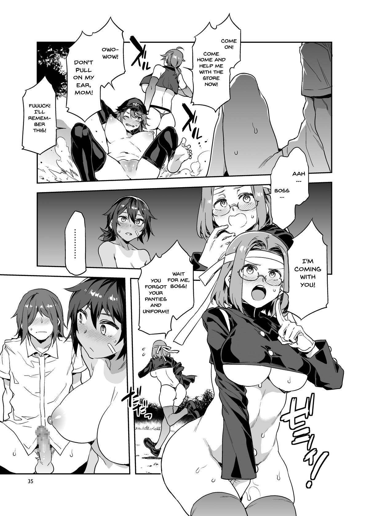 Hentai Manga Comic-A Female Boss With Zero Sense Of Virtue-Read-34